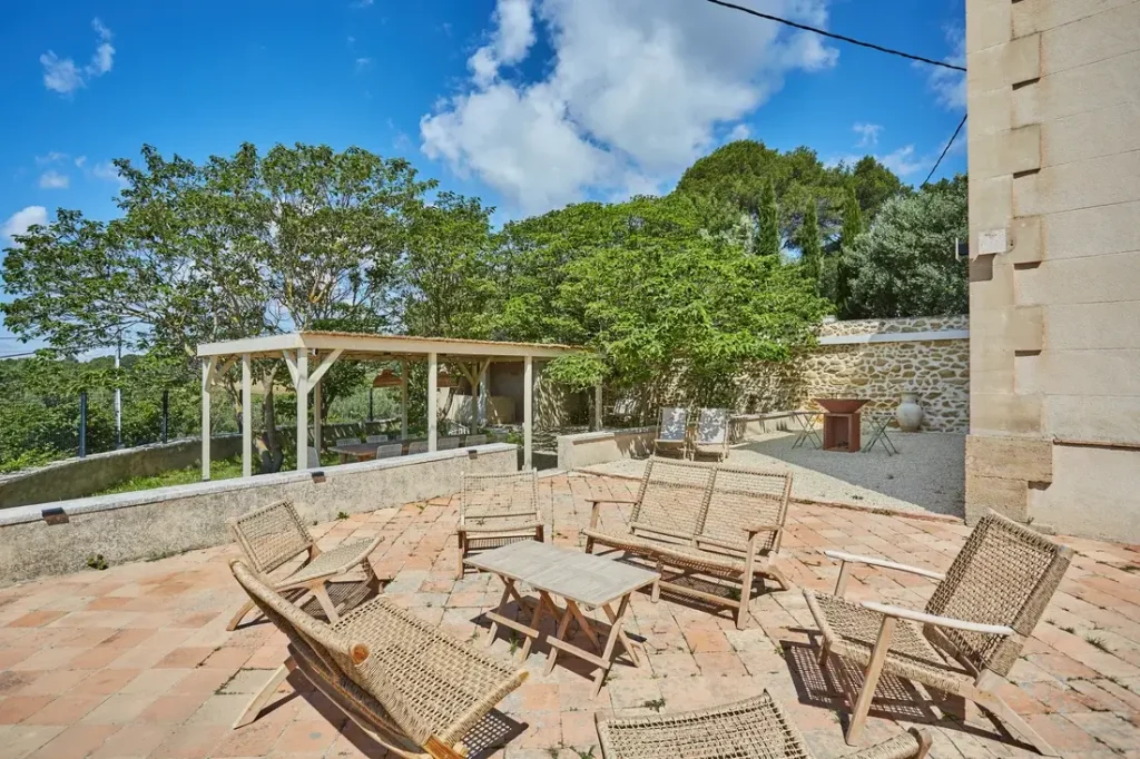 Espace extérieur de détente