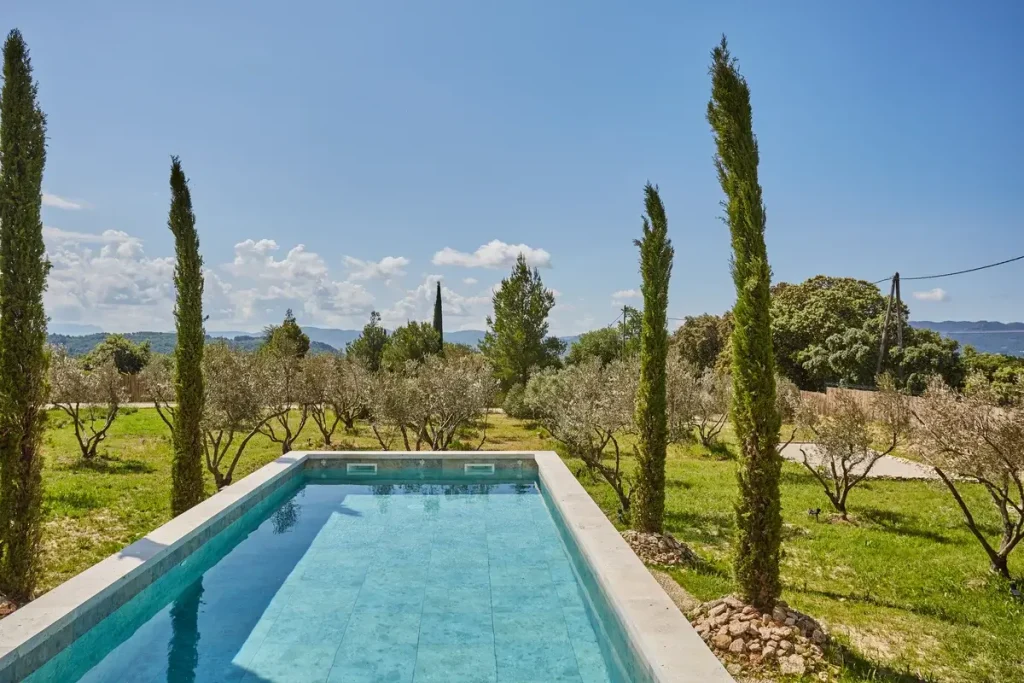 Piscine privée villa de luxe